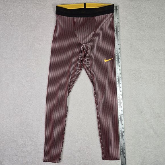 Nike Pro Elite Official Racing Tights Red Made in USA Mens Medium AO8491-000 M - Picture 8 of 9